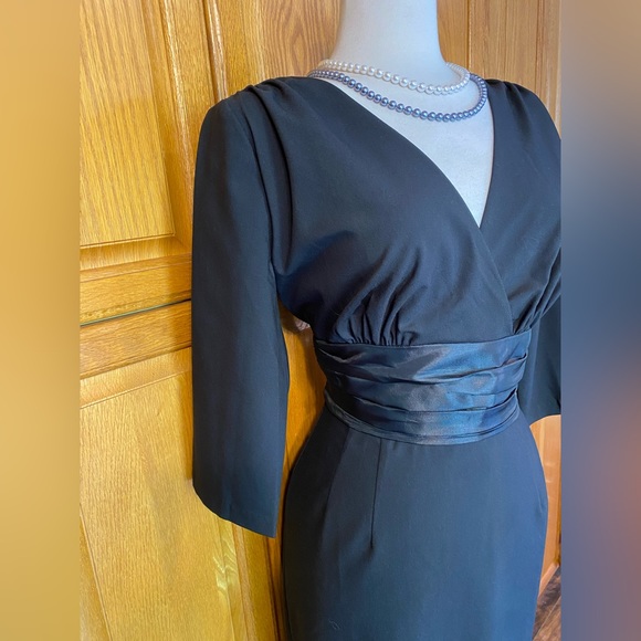 GLAMOUR BUNNY SOPHIA PINUP RETRO WIGGLE FITTED COCKTAIL PENCIL DRESS LARGE - Picture 7 of 11